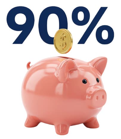 Save money on rental fees